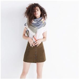 Madewell Metropolis A-line Mini Skirt - Size 0